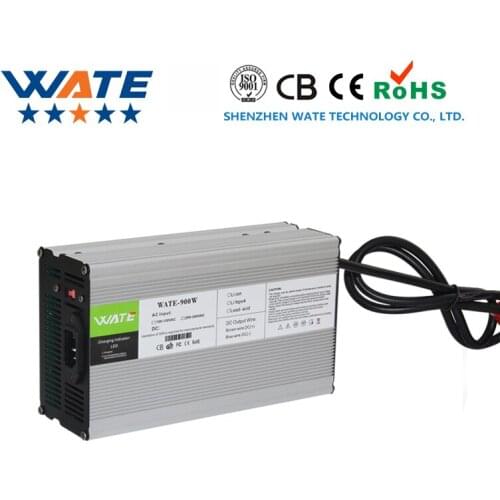 58.4V 15A Charger 48V LiFePO4 Battery Smart Charger Used for 16S 48V LiFePO4 Battery Input 220V Aluminum case