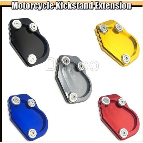 Motorcycle CNC Accessories Motorbike Side Stand Enlarge Extension Kickstand For BMW R1200 R NINE T 2014-2016