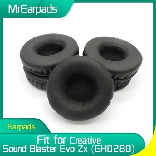 MrEarpads Earpads For Creative Sound Blaster Evo Zx GH0280 Headphone Headband Replacement Ear Pads Earcushions