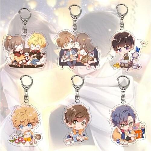 Lucien Keychain Man Mr Love Queens Choice Key Chain Women Key Holder Cute Couples Keyring Acrylic Key Ring Lady Wedding Brelok