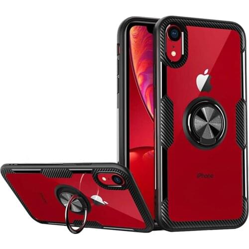 Phone Case for iPhone XR Stand Ring Holder Cell Accessories Slim iPhoneXR iPhone10R i Phonex 10XR 10R 10 R RX CR iPhoneXR Cases
