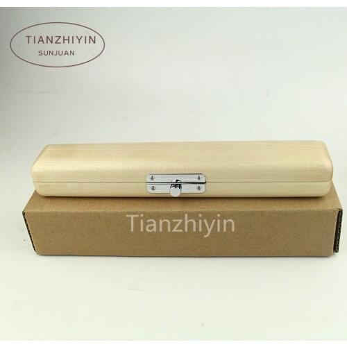 Solid Wood Flute Head Joint Case Wooden Storage Box Flute Mouthpiece Accessories