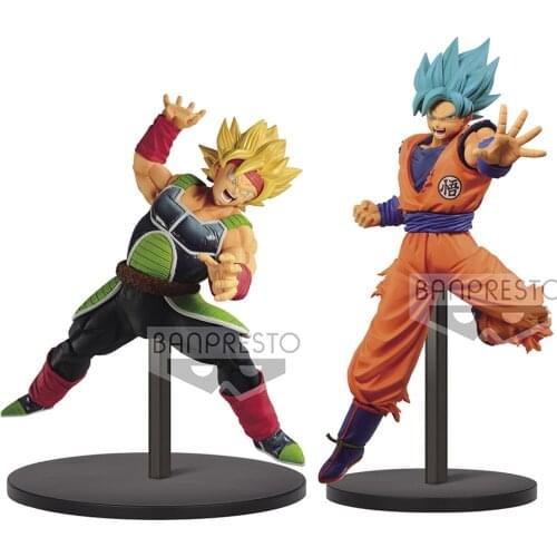 Original Banpresto DBZ Super ChosenshiretsudenⅡ Vol.4 SSJ Bardock Goku PVC Action Figure Collectible Model Doll Toys Figurals
