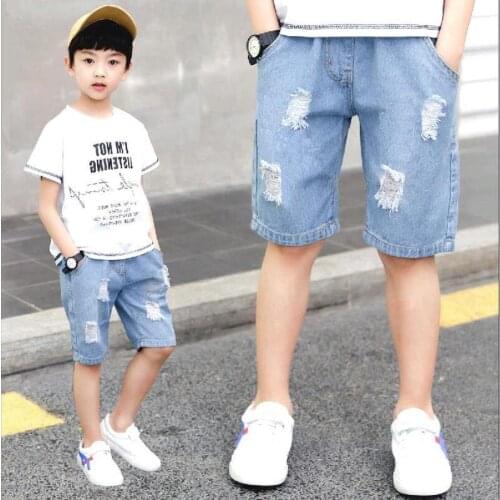 Famli Denim Shorts For Boys