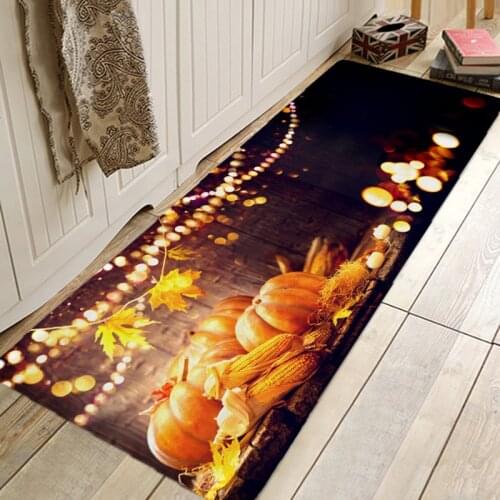 Halloween Pattern Rug Door Mat Hallway Carpets Area Rugs for Bedroom Living Room Carpet Kitchen Bathroom Anti-Slip Floor Mats