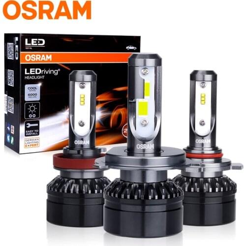 OSRAM HB4 HB3 9012 HIR2 h7 LED 6000K White led Bulb LED H7 H4 H1 HB2 9005 9006 H11 Car Accessories auto headlight fog light 12V