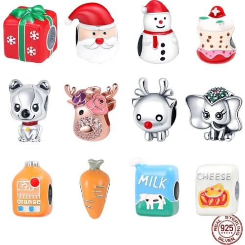 New Arrival 925 Sterling Silver Fit Original Pandora Bracelet Pendant Cute Beauty Princess Castle Dangle Charms Beads Jewelry