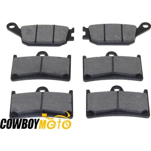 Motorcycle Front Rear Brake Pads For Yamaha FZ1 FZ1000 Fazer ABS 2006-, YZF 600 R6 YZF-R6 YZFR6 2003-2013 2004 2005 2006 2007