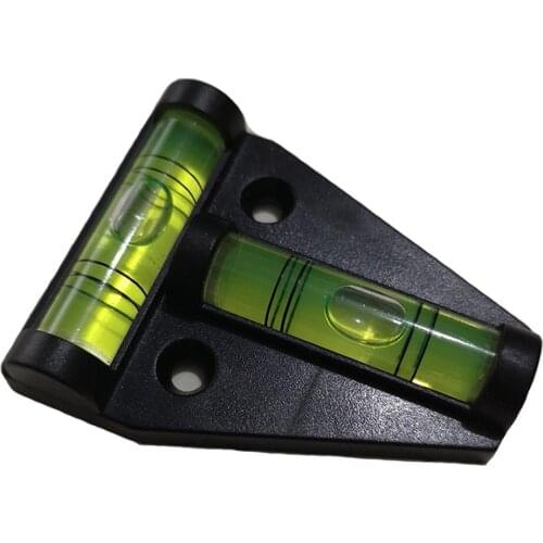 Triangle Level Portable T Shaped Spirit Level Bubble Working Fixing T Type Level Measure Tool Mini Plastic Practical Level
