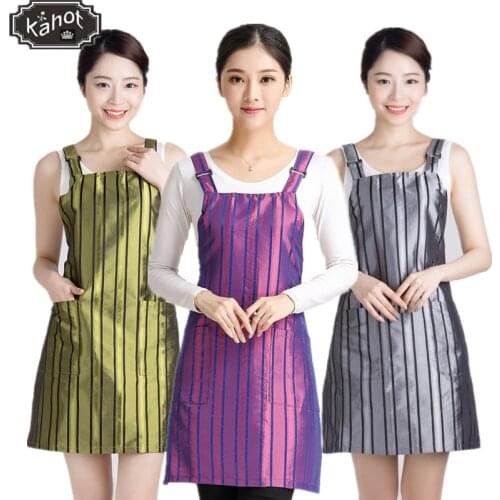 1pcs Professional Hairdressing Cape Korean Style Stripe Hair Cutting Bib Barber Styling Salon Hairdresser Household Apron