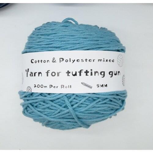 Yarn for Tuffting Gun, 7oz, 24 Colors - each for Tufting Cloth and Electric Cut / Loop Pile Tuffting Gun