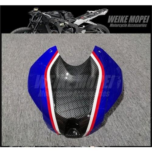 Carbon Fiber Paint Front Tank Cover Guard Trim Fairing Panel Cover For BMW S1000R S1000RR HP4 2015 2016 2017 2018