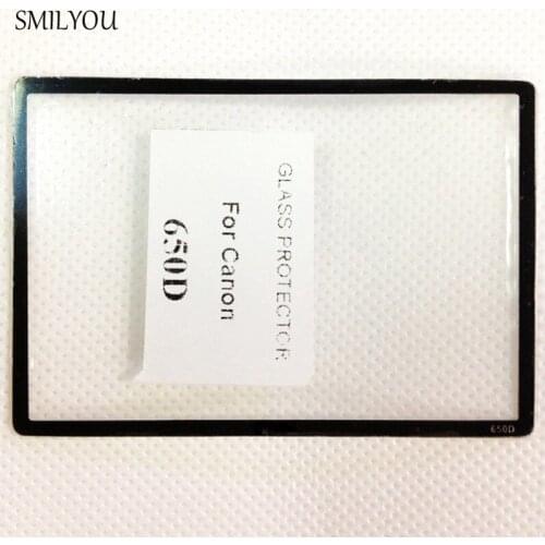 SMILYOU LCD Optical Glass Screen Protector for Canon 650D Compact Glass Protective Film camera accessories