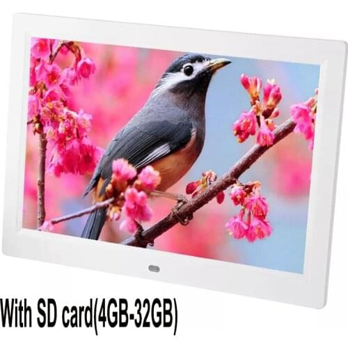 12 inch LED Display Multi-media Digital Photo Frame with Holder/Music/ Movie Player free shipping
