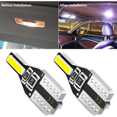 2PCS T10 LED W5W 194 Car Interior Light for Kia Soul Sorento Prime Carens Rondo Sportage XCeed SUV