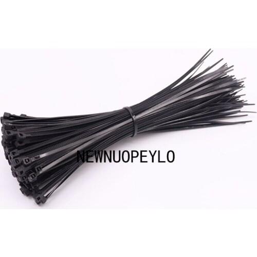 250Pcs Nylon Cable Self-locking Plastic Wire Zip Ties Set 3*100/150 4*200/250 MRO & Industrial Supply Fasteners & Hardware Cable