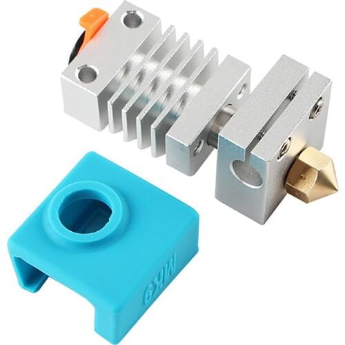 3D Printer Extruder Hotend Kit For CR- 10 -MINI, CR-20, CR-20 PRO, TronXY Printer Accessories Heating Block 0.4mm transparent