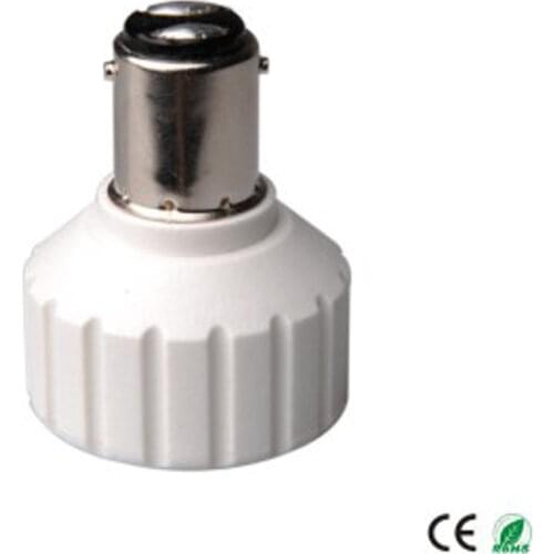 BA15D to Gu10 Light Socket adapter BA15D to Gu10 lamp holder converter, CE Rohs, Install Gu10 Spotlight into BA15D Socket
