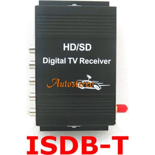 Car Digital TV ISDB-T Brazil Digital TV receiver for South American Countries