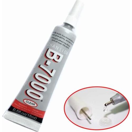 B7000 Transparent Glue DIY Jewelry Making 15/50/110ml Phone Repair Metal Glass Ceramic Wood Fabric Skin Pvc Nylon Plastic El