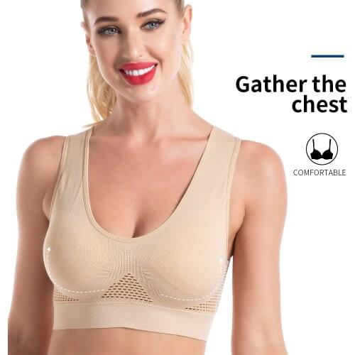 Bra For Women Sexy Sports Female Underwear Seamless Push Up Bralette Top Large Size Crop Brassiere 2021