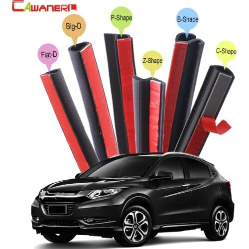 Cawanerl For Honda Vezel Crosstour XR-V Car Seal Sealing Strip Kit Noise Insulation Weatherstrip Dust Proof Self-adhesive