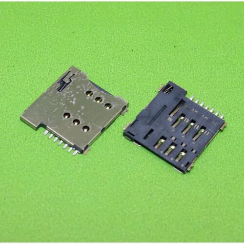 ChengHaoRan 7pin push micro sim card socket holder slot replacement connector,KA-285