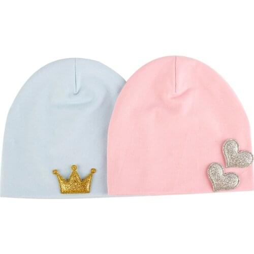 Childrens Girls Cute Soft Hats Headwear Beanies Cotton Solid Color Newborn Boys New Toddler Elastic Caps With Star Accessories