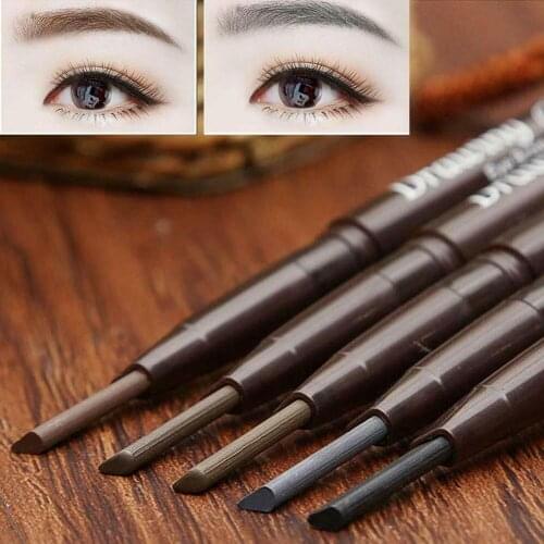 Double-headed Eyebrow Brush Eyebrow Pencil Waterproof Long-lasting Brush Eyelash Tool Makeup Eyebrow Cosmetic Beauty Access C0V4