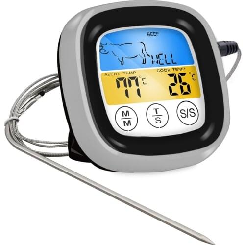 Kitchen Food Thermometer steel BBQ metal aquarium quick reading coffee freezer food kitchen multifunctional thermometer