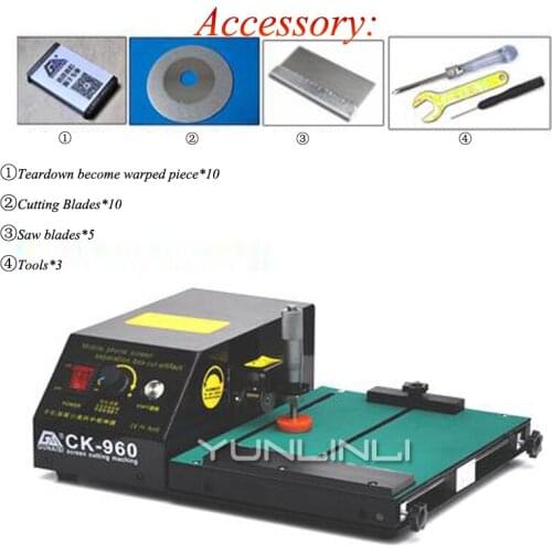 Mobile Phone LCD Screen Cutting Machine Screen Dismantling Machine For Smartphone and Pad Repair Refurbished Tool CK-960