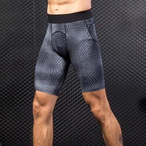 Mens Gym Shorts Compression Running Shorts Men Quick Dry Short Deportivo Hombre New Gym Clothing Compression Tights Men Spandex