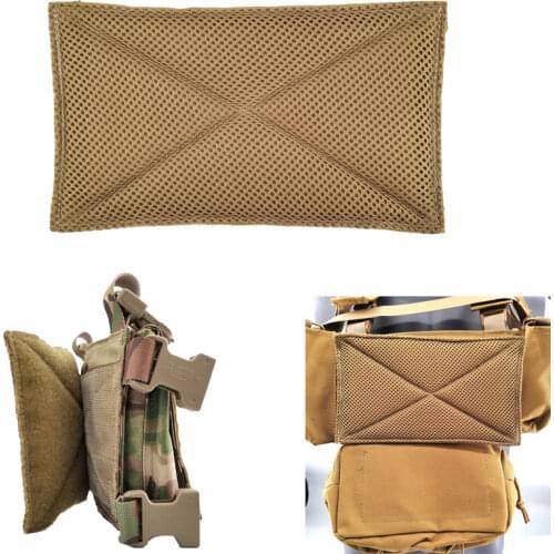 Tactical MK3 MK4 D3CRM Chest Hanging Front Bag Breathable Shockproof Mesh Cushion Chest Rig Hunting Vest Accessories