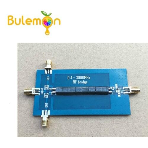 New RF SWR Bridge 0.1-3000 MHZ Return Loss Bridge Reflection Bridge Antenna Analyzer VHF VSWR Return Loss