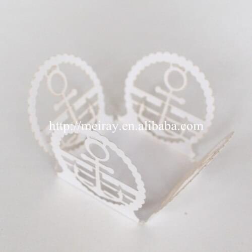 Wedding decoration! Laser cut eid mini candy wrappers,accessories for chocolate decoration