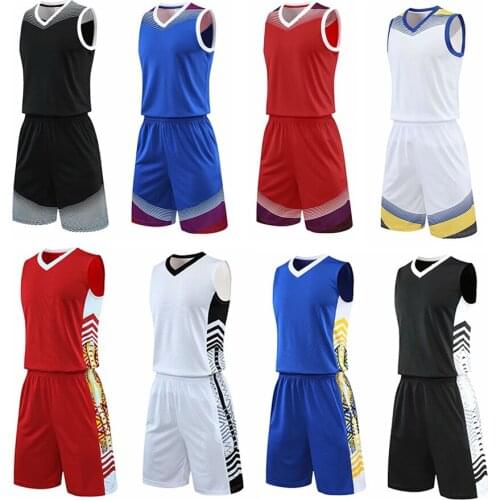 2020 Mens Basketball Jersey Set Kit,Custom USA College Team Basketball Jersey Uniforms,Throwback Basketball Shirt Sport Shorts