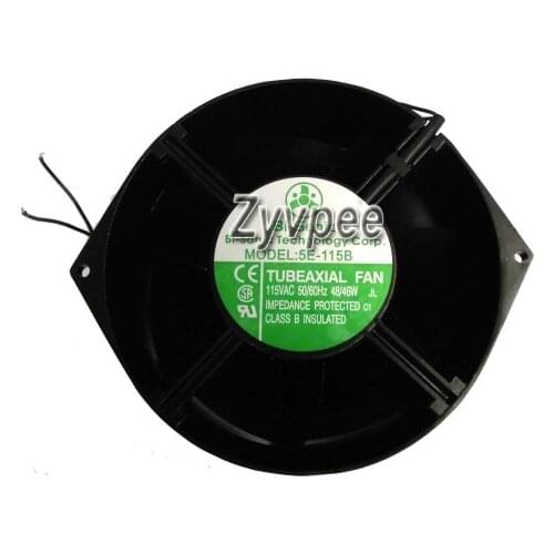 5E-115B 115V 50/60Hz 48/46W 2Wires AC Cooling Fan