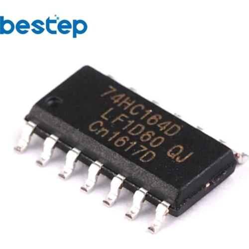 10pcs 74HC164D 74HC164 SN74HC164D SOP-14 Counter Shift Registers 8-BIT SI-PO SHIFT REGIER new original
