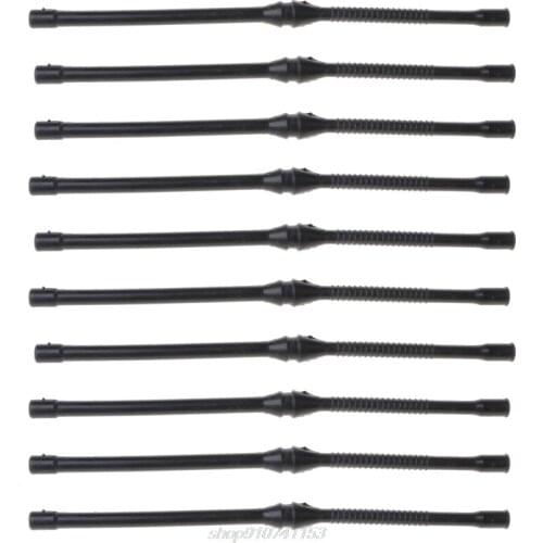 10X Black Fuel Hose Pipe For Chinese Chainsaw 4500 5200 5800 45cc 52cc 58cc MT-9999 Plastic Fuel Hoses Pipes A09 21 Dropshipping