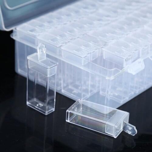 42/64 DIY Diamond Painting Embroidery Accessories Storage Box 5D Diamond Box Cross Stitch Box Bead Jewelry Storage Box Household