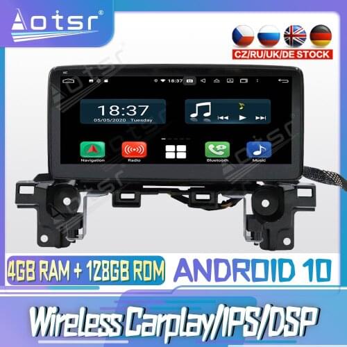 Android 10 PX6 128G For Mazda ATENZA CX-5 CX5 2017+ DVD GPS Navigation Auto Radio Stereo Video Multimedia Player HeadUnit 2din