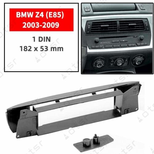 Car Radio Fascia Stereo Panel Plate For BMW Z4 (E85) 2003 2004 2005 2006 2007 2008 2009 Frame Dash Kit