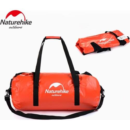 40L/60L/90L/120L Large Waterproof Backpack Dry Sack With Double Shoulder Straps High Capacity For Kayaking,Snowboarding