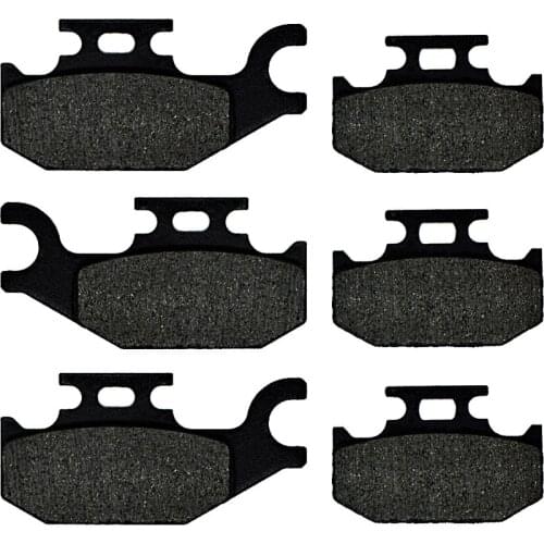 For CAN-AM Outlander 400 4x4 STD XT 2007-2014 Outlander Max 400 4x4 STD XT 2007 2008 2009-2014 Motorcycle Brake Pads Front Rear