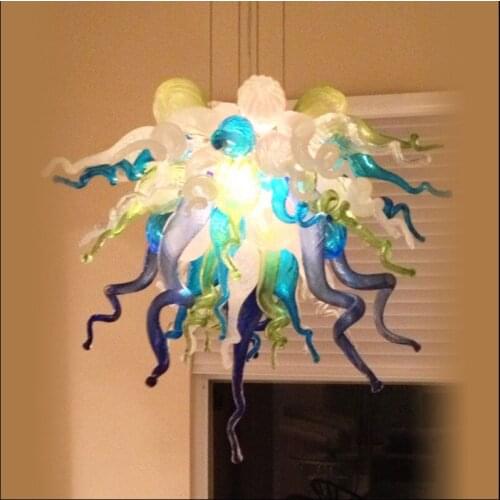 Art Design Frosted Hand Blown Murano Glass Ceiling Lights Hanging Lamp Murano Glass Modern Art Design