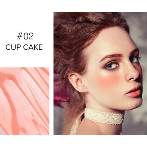 4 Colors Liquid Blusher Makeup Natural Rouge Cheek Blusher Cream Make Up Matte Lasting High Pigmented Cosmetics