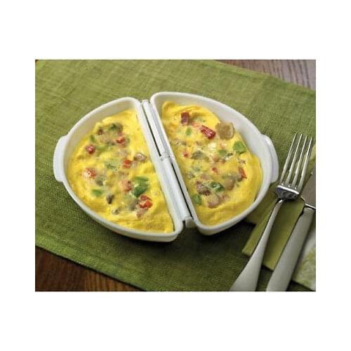 Microwave Egg Omelette Maker Tray Pan Maker Cook Boiler Omelette Omelette Mold Silicone Mold Cooker Kitchen