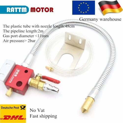 Metal hose Metal cooling water pipe not leak Mist Coolant Lubrication Spray System for CNC Lathe Milling Machine