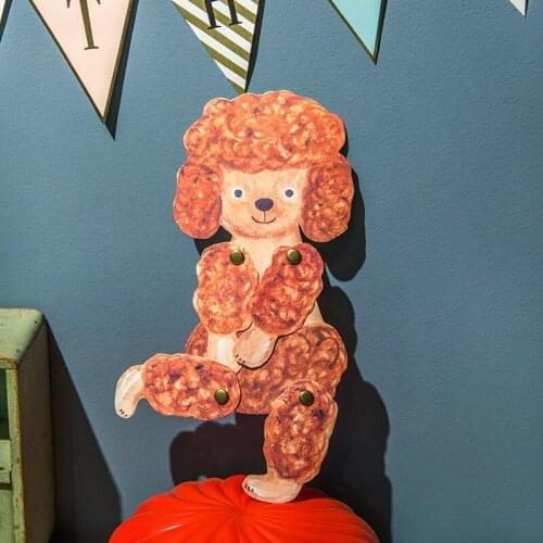 Lovely 3D pets Cat and Dog animal greeting card birthday invitation card and DIY Postcard