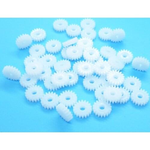 183A 0.5M Plastic Gear 18 Teeth Tight for 3mm Shaft Motor Fitting UAV Model Toy Accessories 100pcs/lot